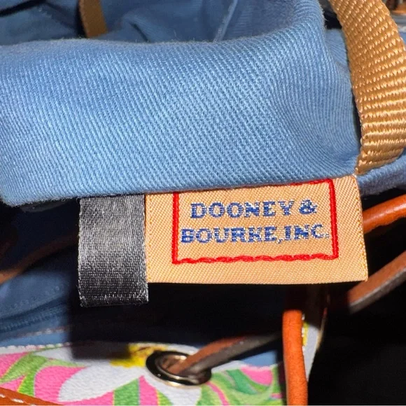Dooney & Bourke Botanical Collection Drawstring Bucket Bag NWOT - Picture 10 of 12